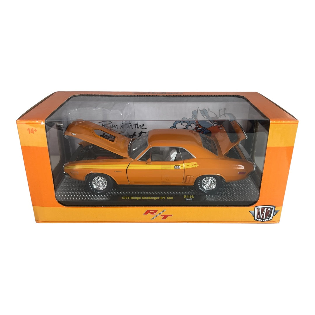 M2 Machines ~ 1971 Dodge Challenger R/T 440 1:24 Scale