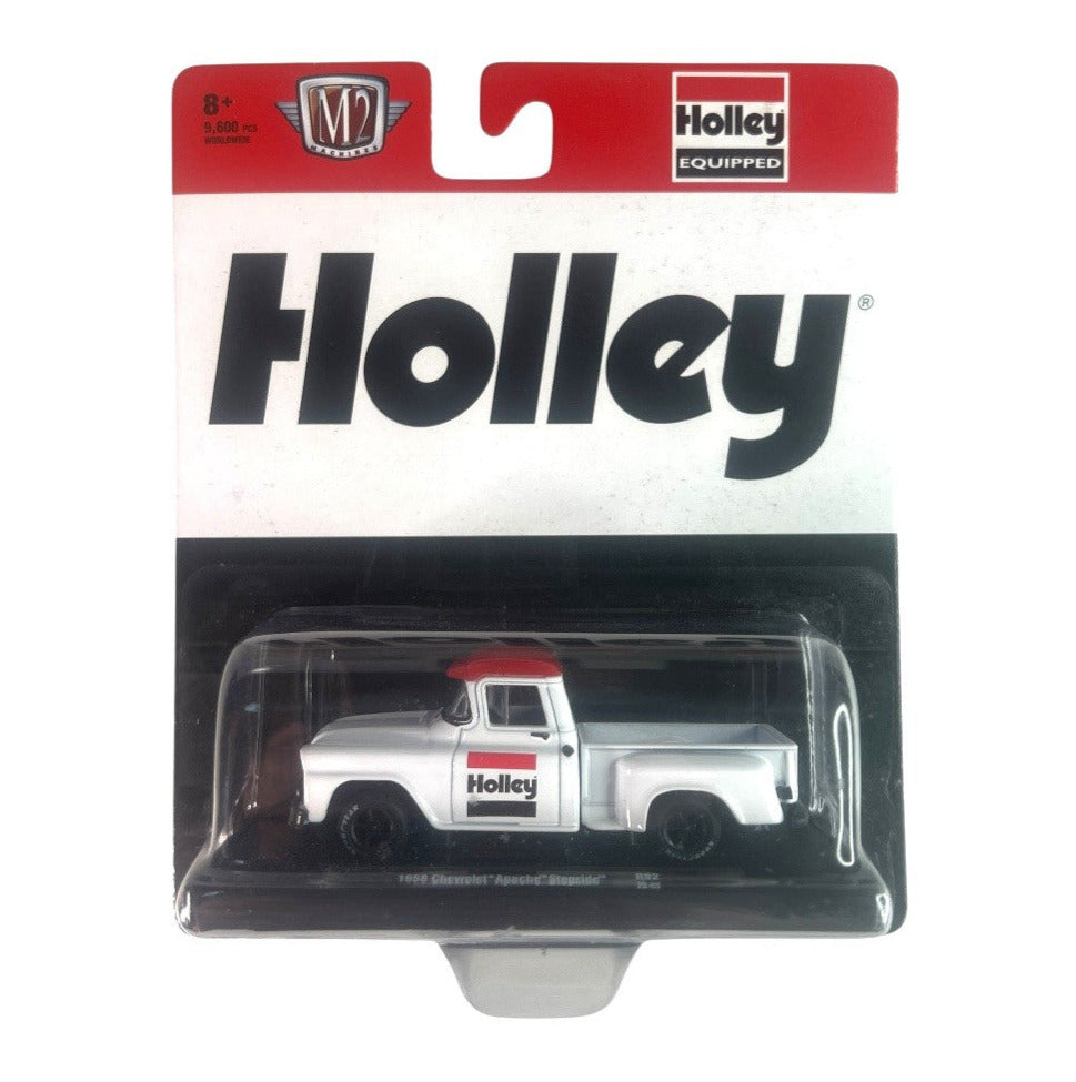 M2 Machines: Auto Drivers - Holley - 1958 Chevrolet Apache Stepside- 1:64 Scale