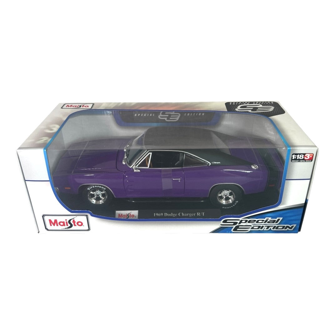 Maisto ~ Special Edition - 1969 Dodge Charger R/T - 1:18 Scale