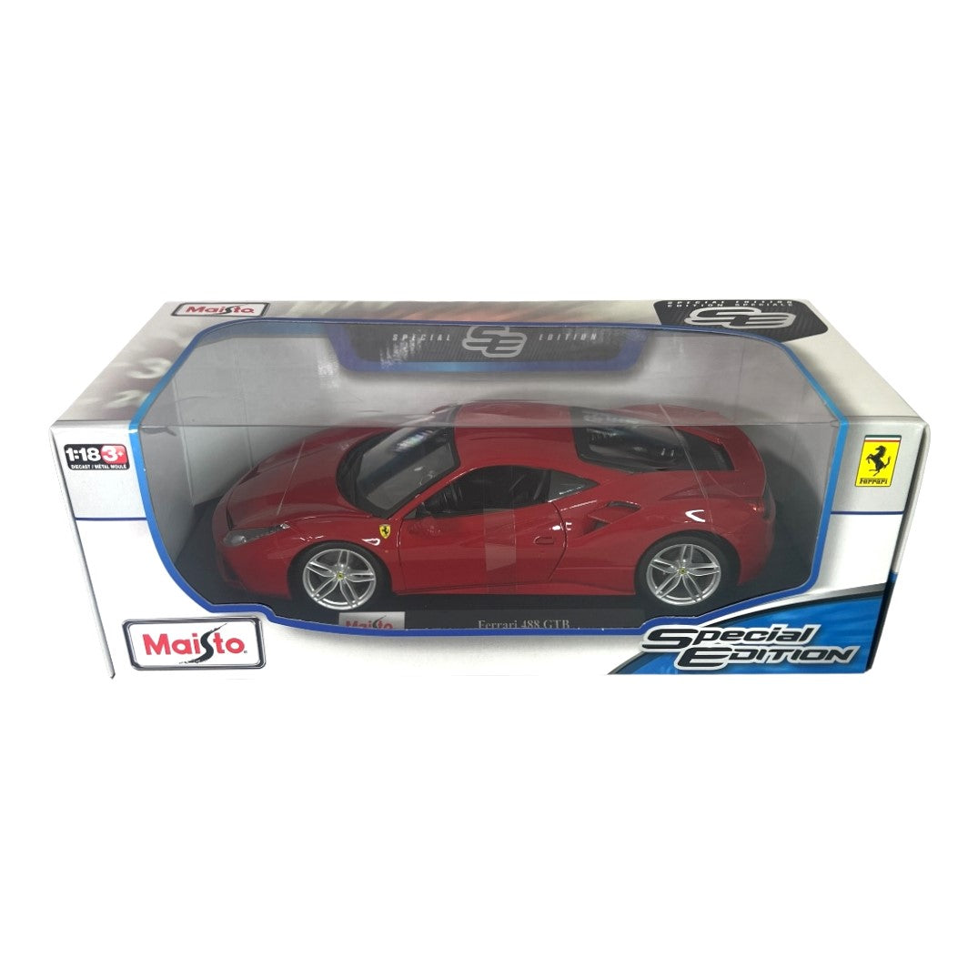 Maisto ~ Special Edition - Ferrari 488 GTB - 1:18 Scale