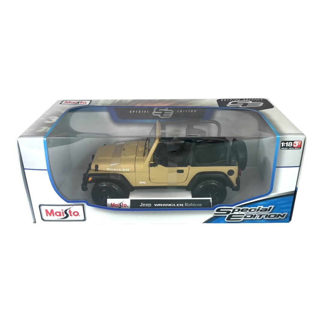 Maisto ~ Special Edition - Jeep Wranger Rubicon - 1:18 Scale