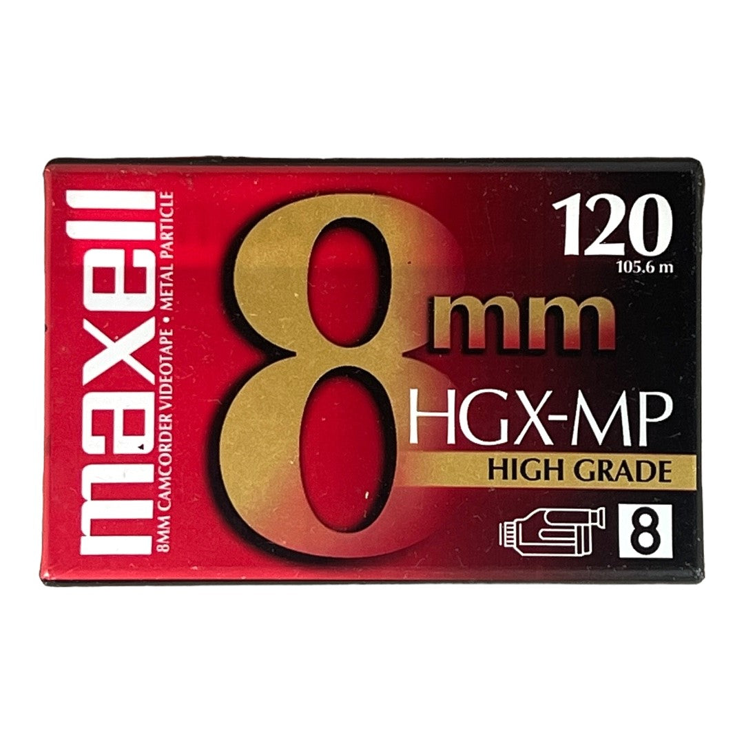 Maxell 8MM Camcorder Video Tape HGX-MP - High Grade 120