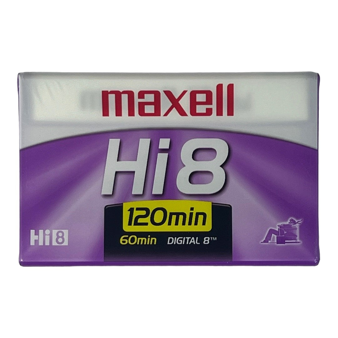 Maxell Hi 8 - Digital 8 120min Camcorder Video Tape