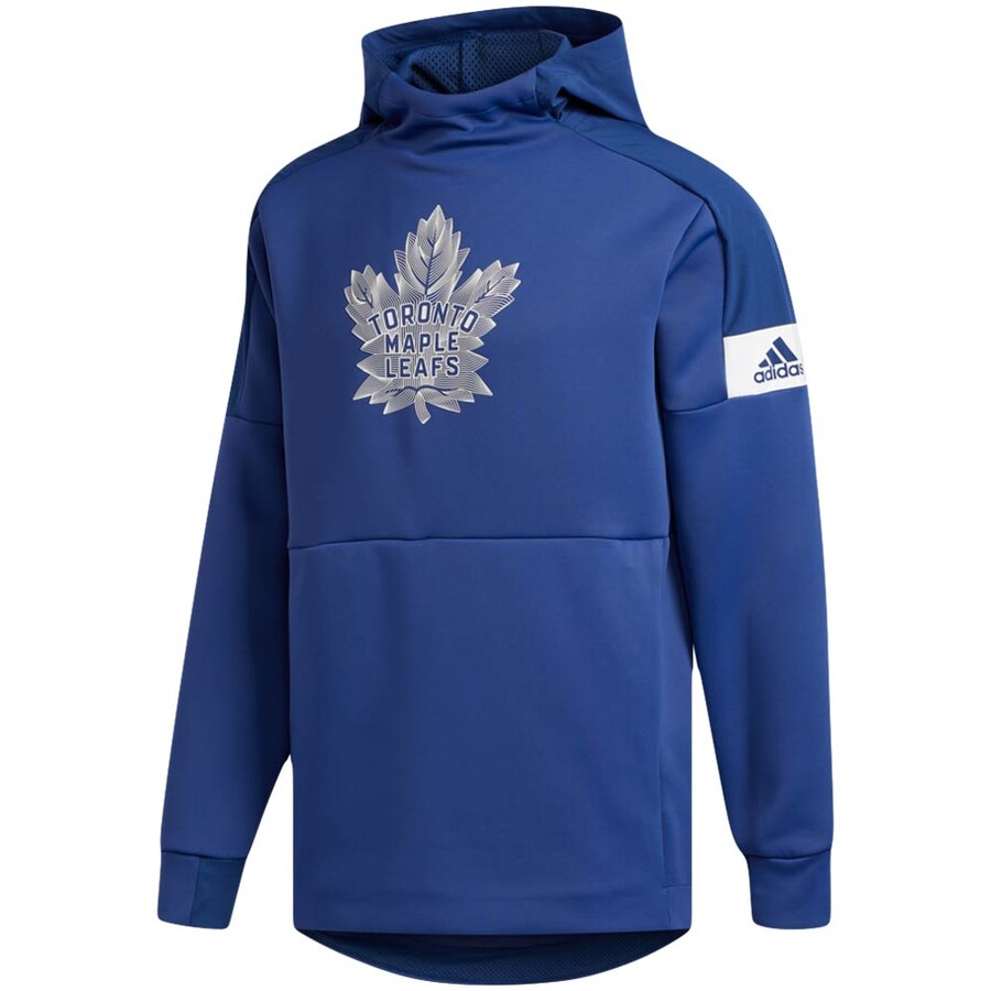 Adidas Men's Toronto Maple Leafs Blue Game Mode Pullover Hoodie