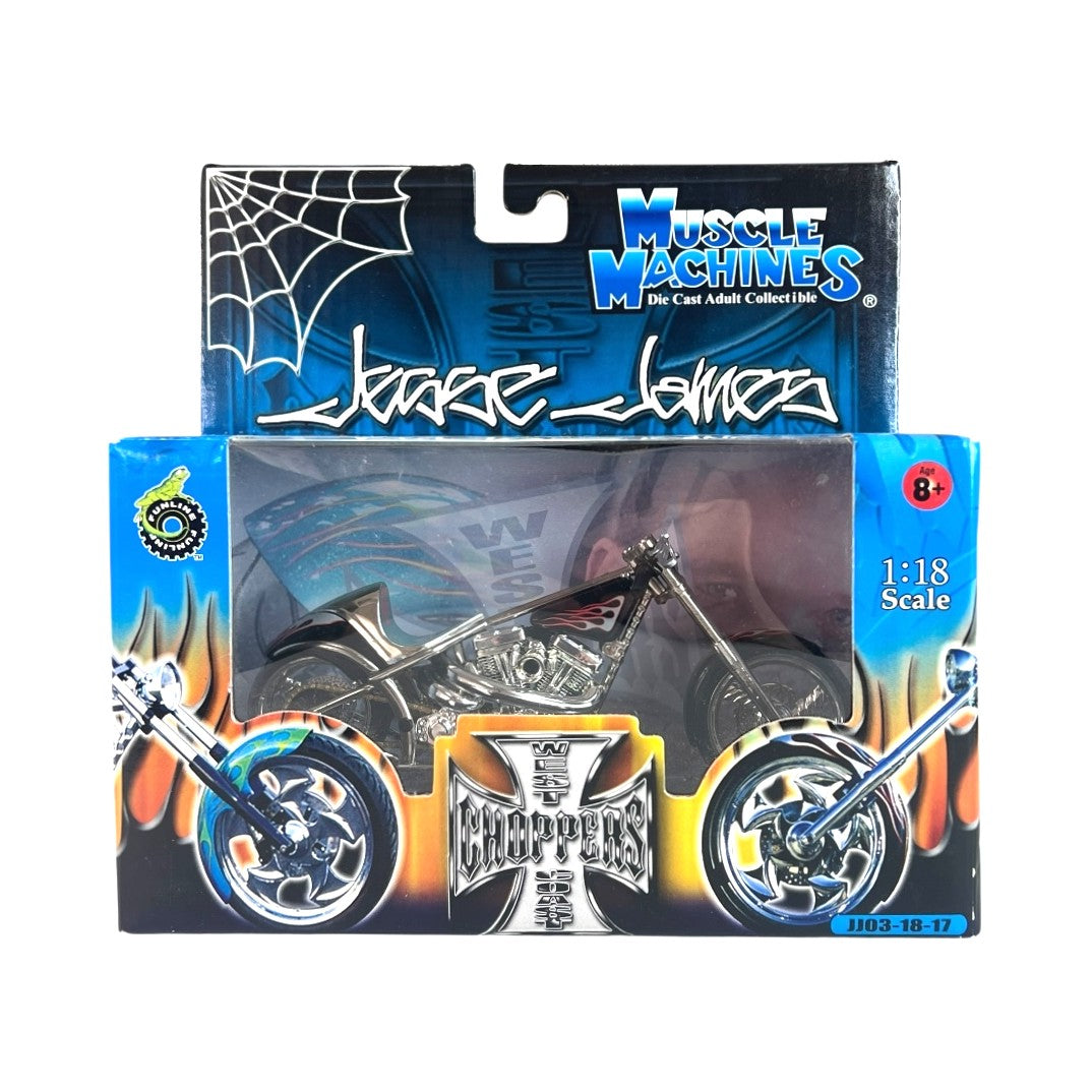 Muscle Machines - Jesse James - West Coast Choppers: El Diablo II - JJ03-18-17 - 1:18 Scale