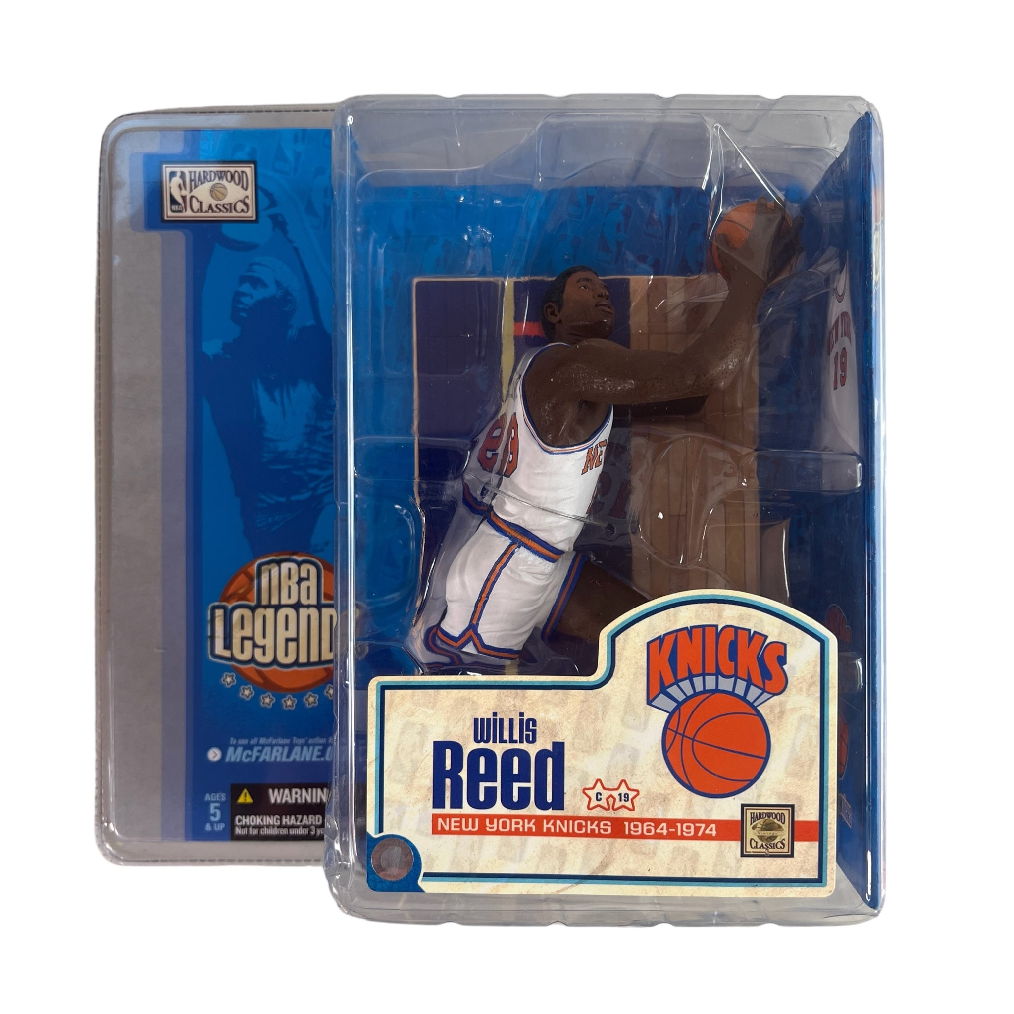 McFarlane NBA Legends Willis Reed New York Knicks Figure