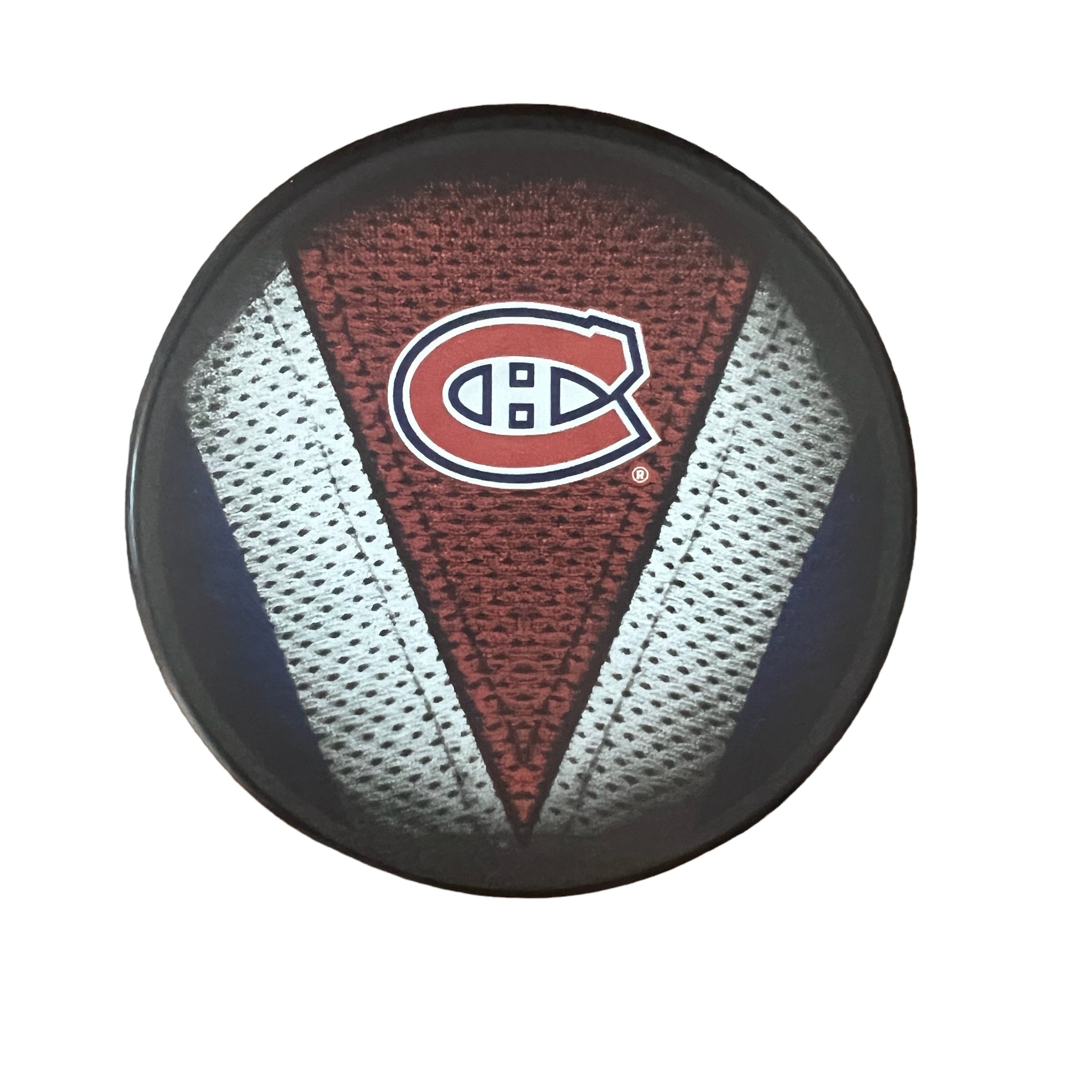 NHL Montreal Canadiens Stitch Souvenir Collector's Puck