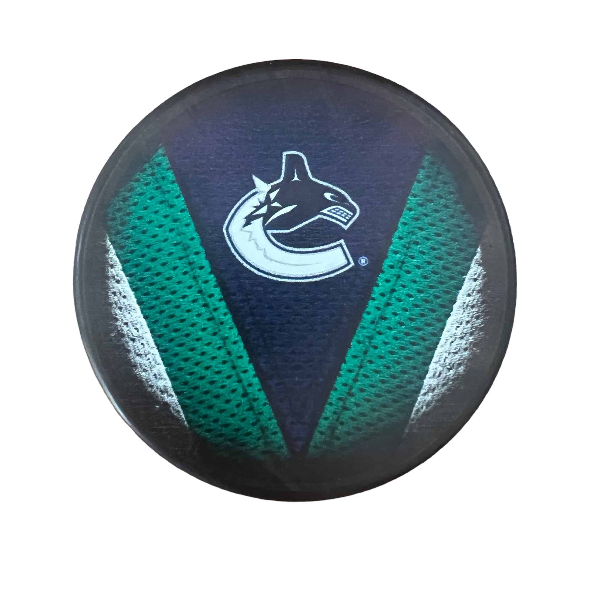 NHL Vancouver Canucks Stitch Souvenir Collector's Puck