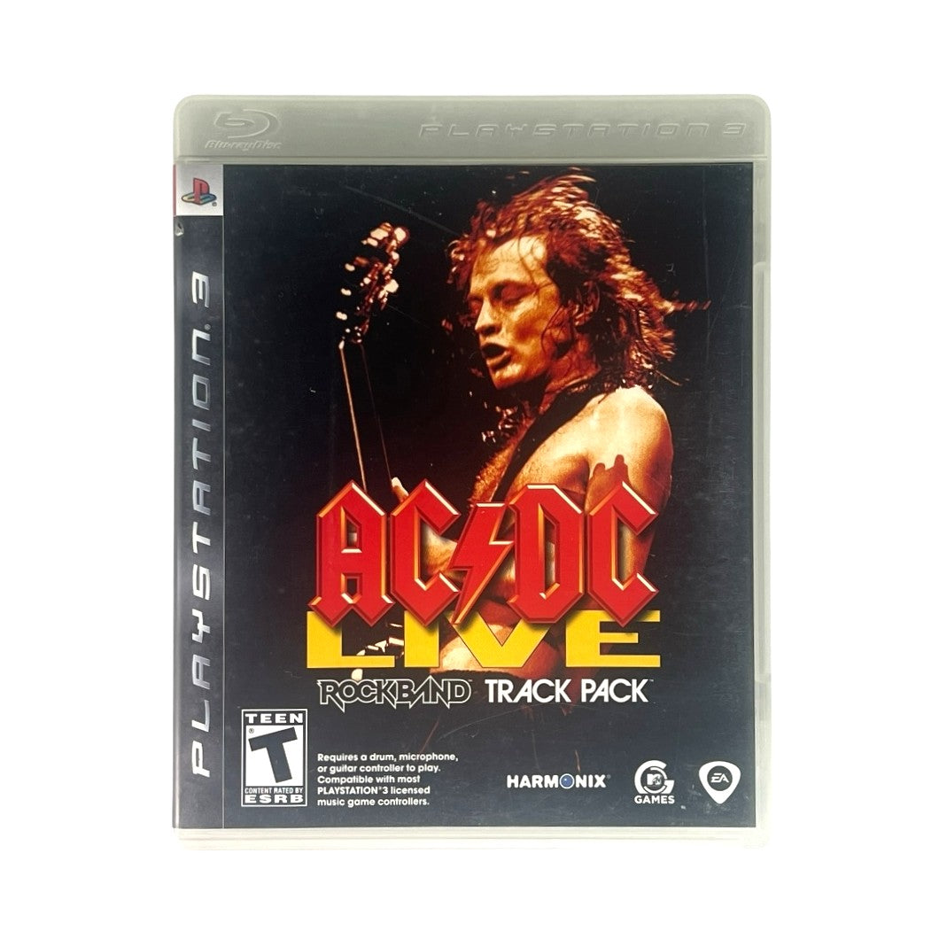 Playstation 3 ~ AC/DC Live - Rockband Track Pack