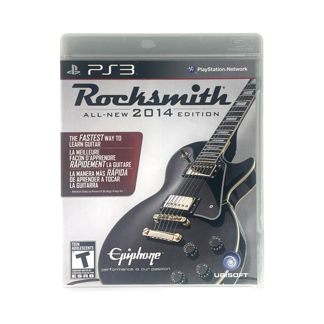 Playstation 3 ~ Rocksmith 2014 Edition - Game (No Cable)