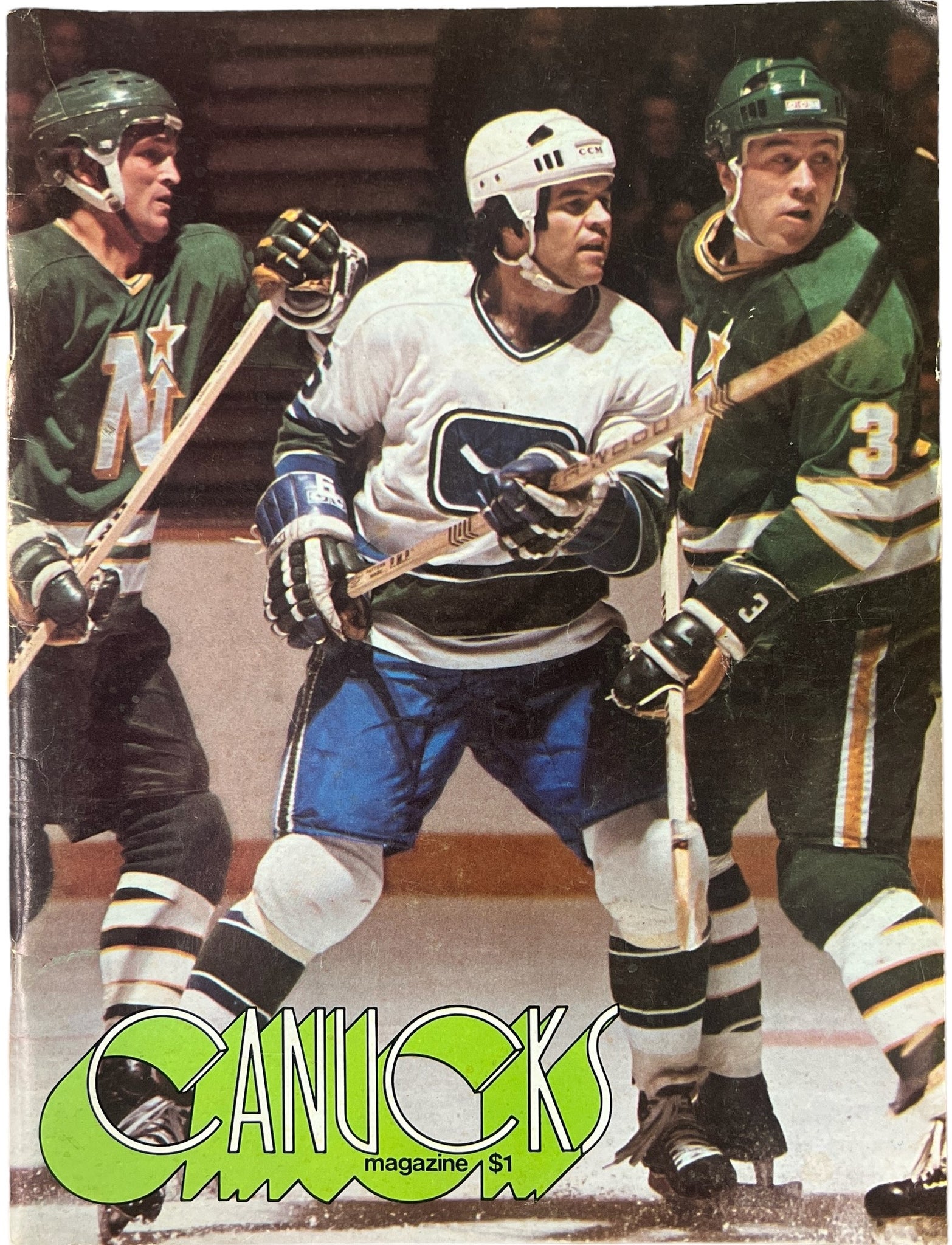 Vancouver Canucks Hockey Magazine ~ Hockey Program February 20, 1976