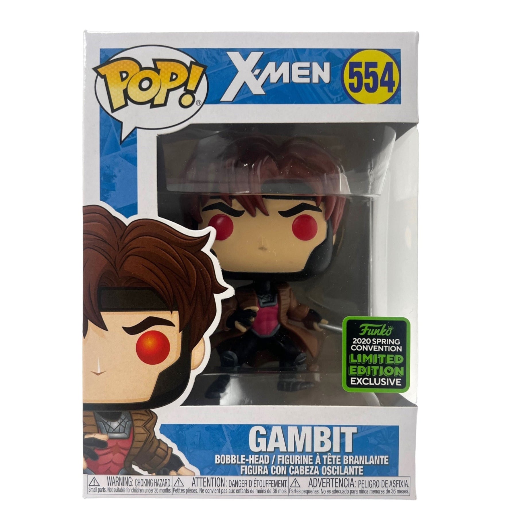 Funko Pop  ~ X-Men Gambit #554