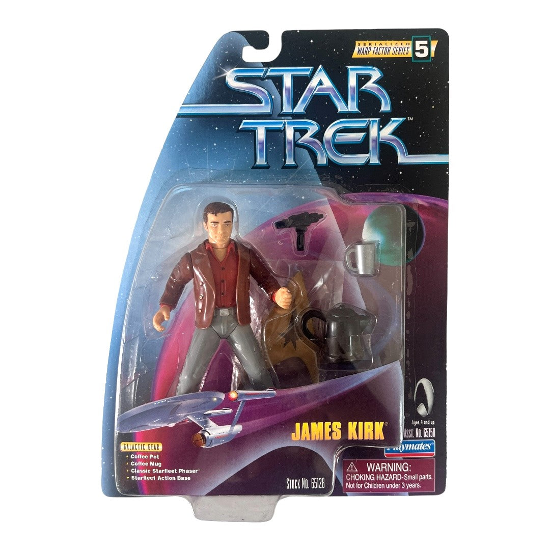 Playmates ~ Star Trek Serialized Warp Factor Series 5 ~ James Kirk