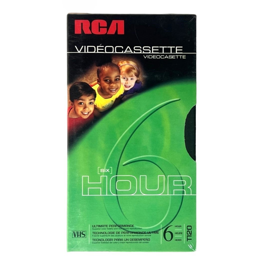 RCA ~ T-120 6 Hrs VHS Video Cassette