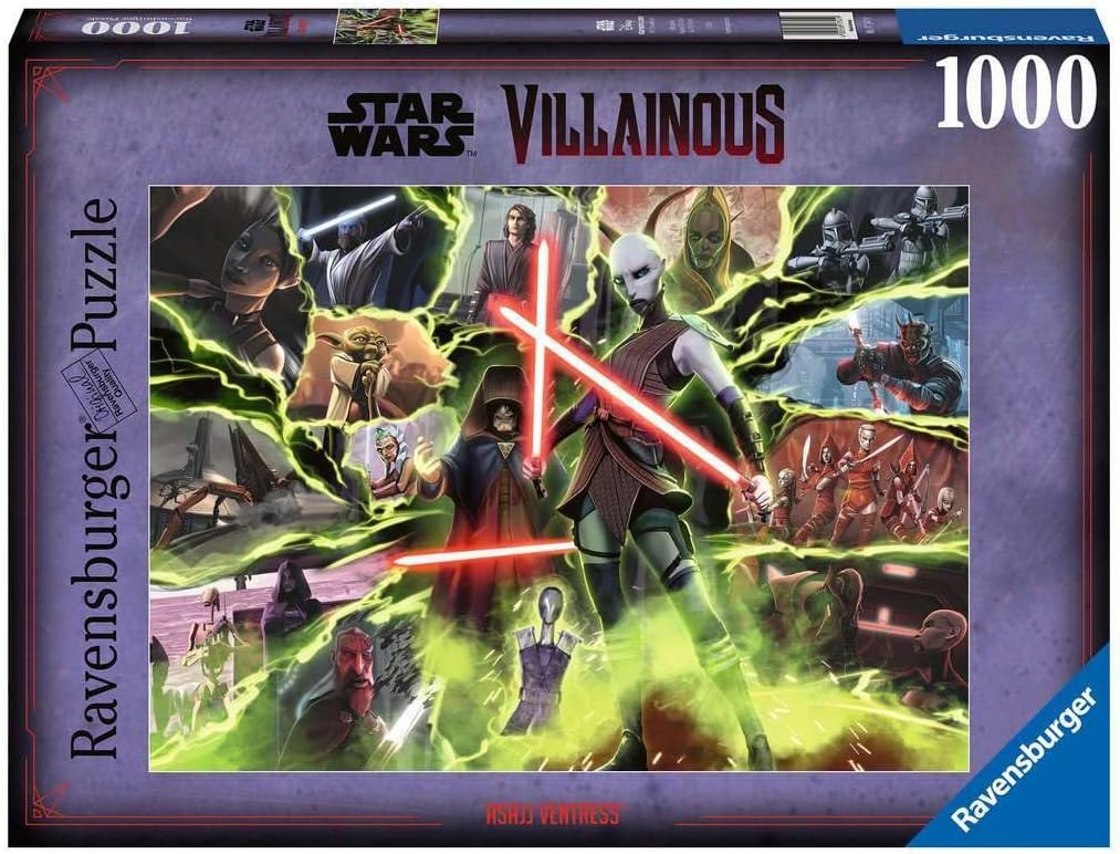 Ravensburger: Star Wars Villainous: Asajj Ventress - 1000 Piece Puzzle