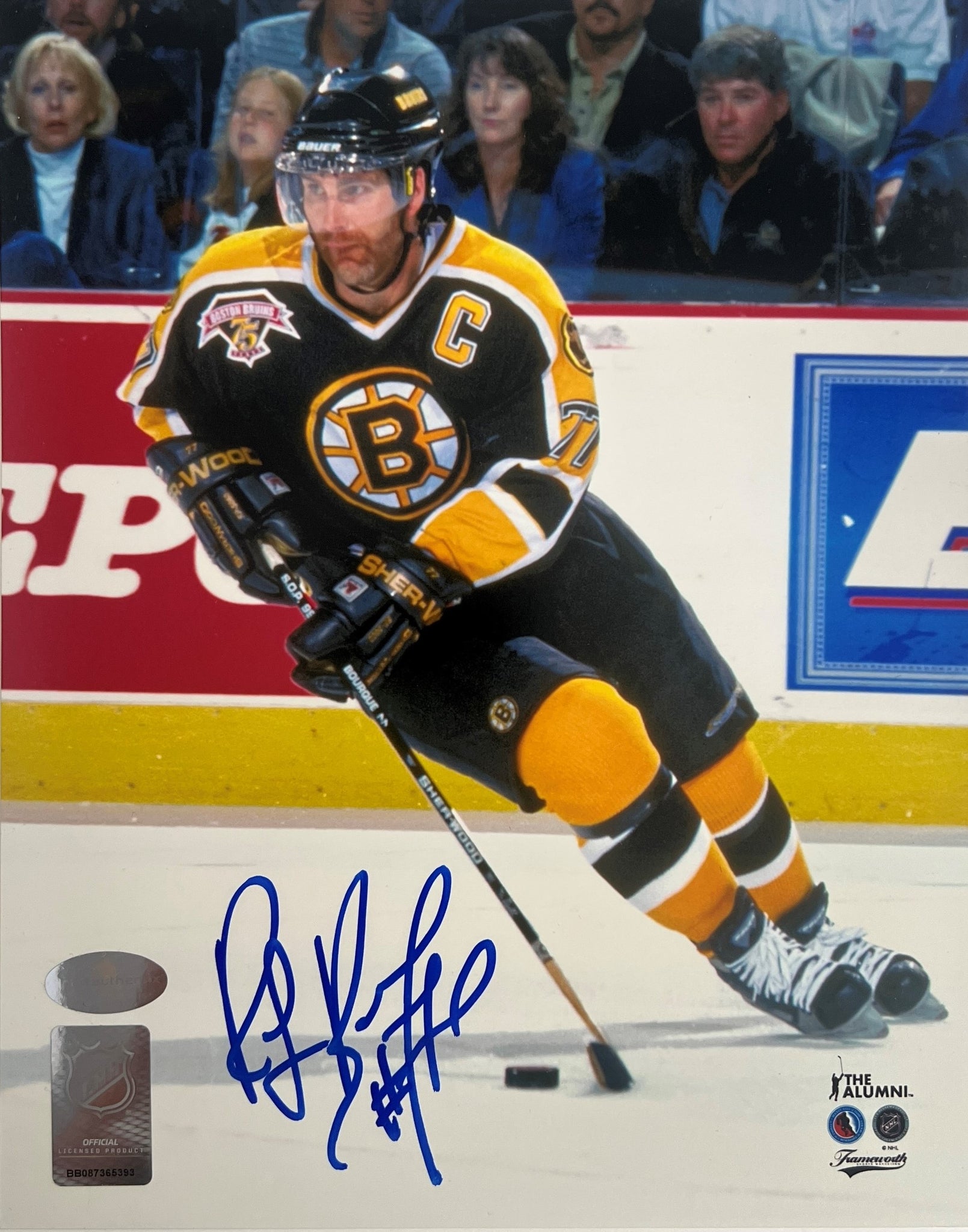 Ray Bourque ~ Boston Bruins Autographed 8x10 Photo