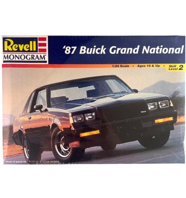 Revell Monogram: '87 Buick Grand National - #85-2497 - 1:24 Scale Model