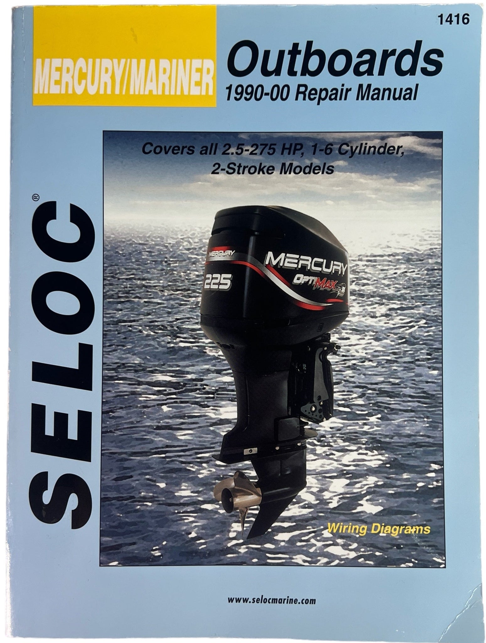 Mercury / Mariner Outboards 1990-00 Repair Manual #1416