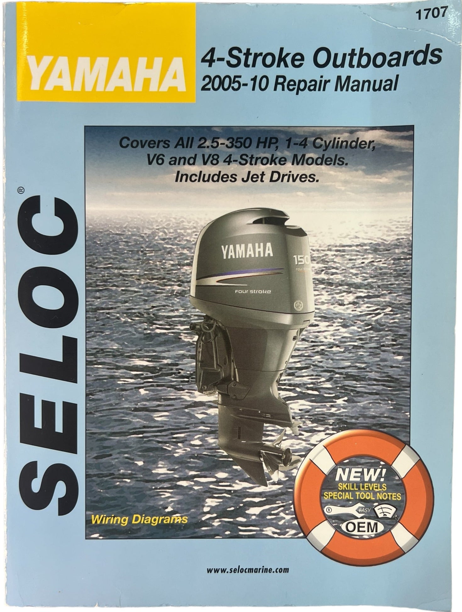 Seloc Yamaha 4 Stroke Outboards 2005-10 Repair Manual