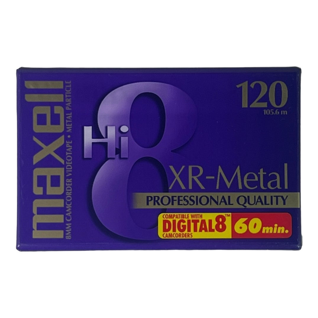 Maxell 8mm XR-Metal 120 Camcorder Video Tape