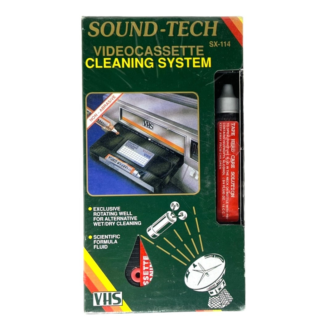 Sound-Tech Video Cassette Cleaning System