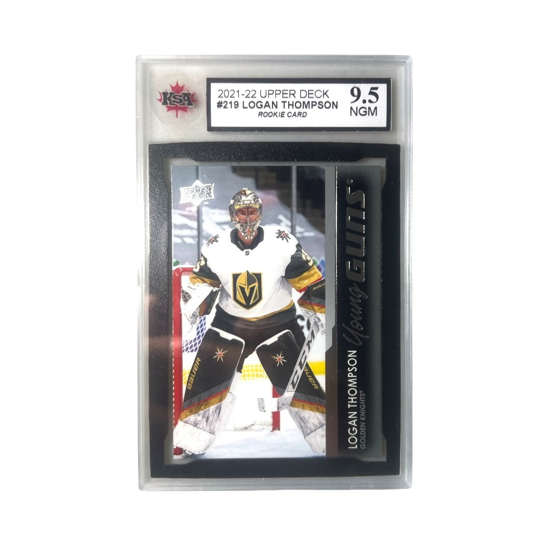 Upper Deck: Young Guns - Logan Thompson Graded KSA 9.5