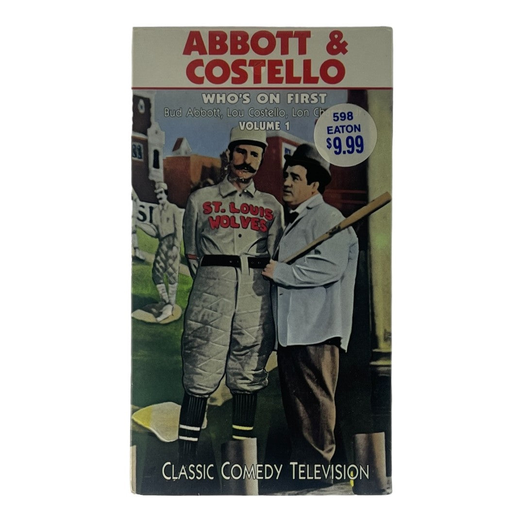 Abbott & Costello - Who's On First ~ New VHS