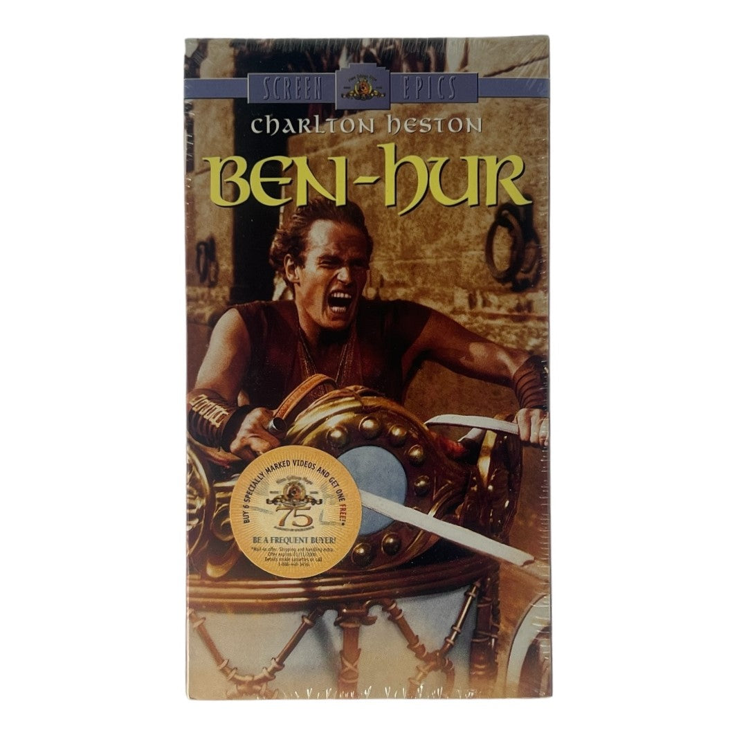 Ben-Hur ~ Two Cassettes - New VHS