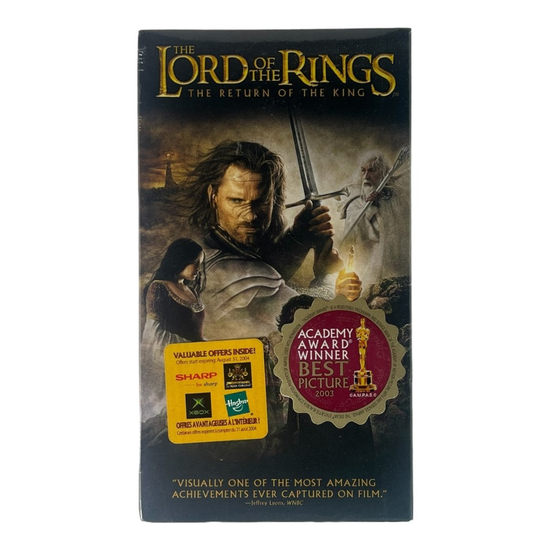 The Lord Of The Rings - The Return Of The King ~ Two Cassettes - New VHS