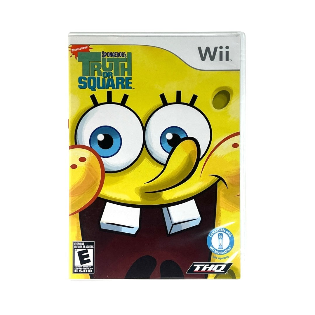 Wii ~ Spongebob's Truth Or Square