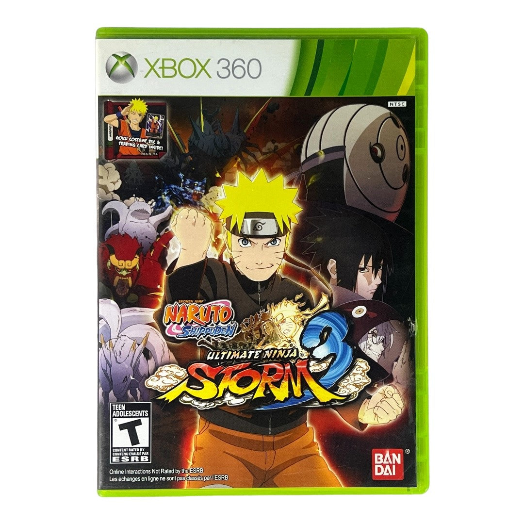 XBOX 360 ~ Naruto Shippuden - Ultimate Ninja Storm 3